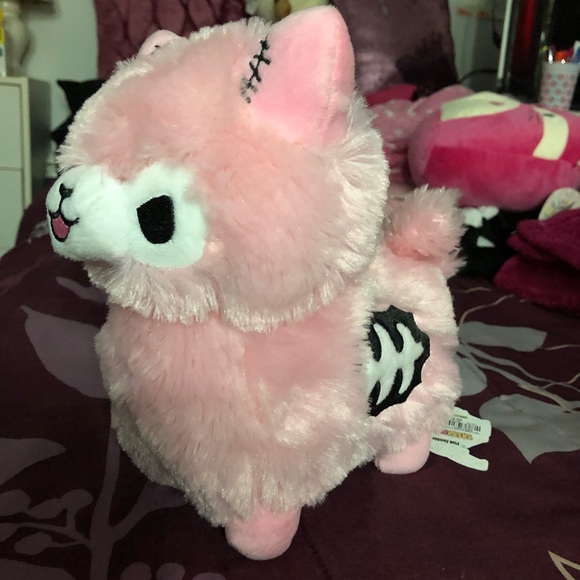 zombie alpaca plush
